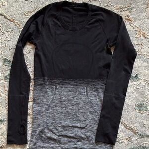 Lululemon swiftly tech long sleeve ombré